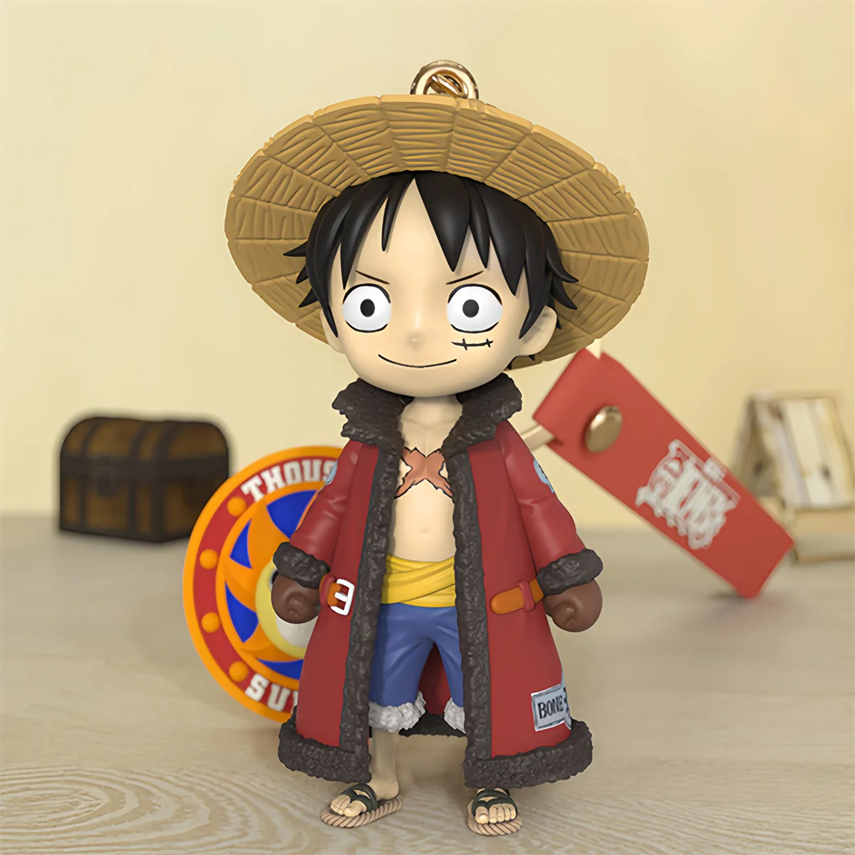 One Piece Keychain Figures