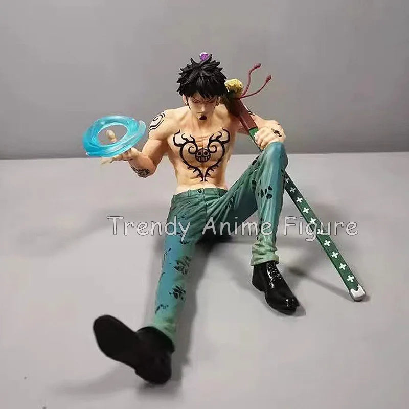 One Piece Bepo & Trafalgar Law PVC Action Figure – 18cm Oka Shichibukai Statue