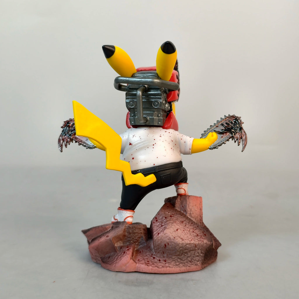 Chainsaw Pikachu Anime 12cm Figure
