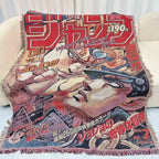 Anime Cotton Throw Blanket