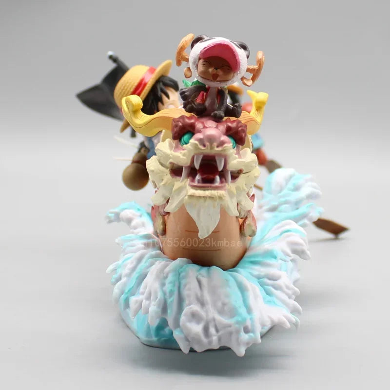 One Piece Straw Hat Crew Pirate Ship Figure Set 36cm