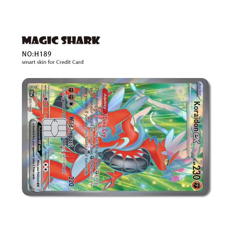 Pokemon Holographic Card Skin