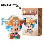 One Piece Sun God Nika Luffy Micro Building Block Set