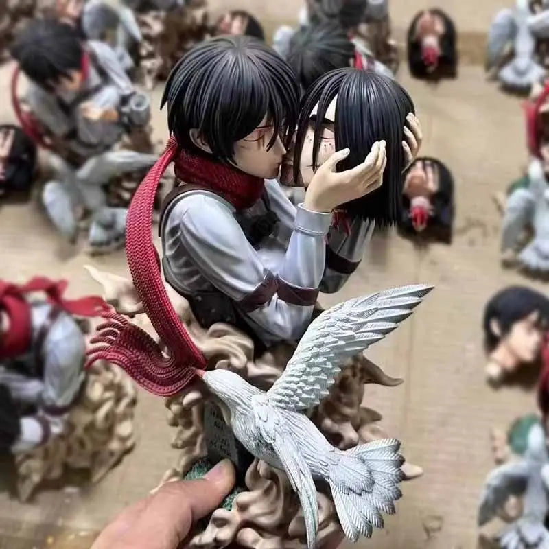 AOT Mikasa Ackerman Statue