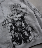 JJBA Harajuku Zip-Up Hoodie