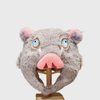 Inosuke Boar Plush Hat