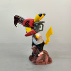 Chainsaw Pikachu Anime 12cm Figure