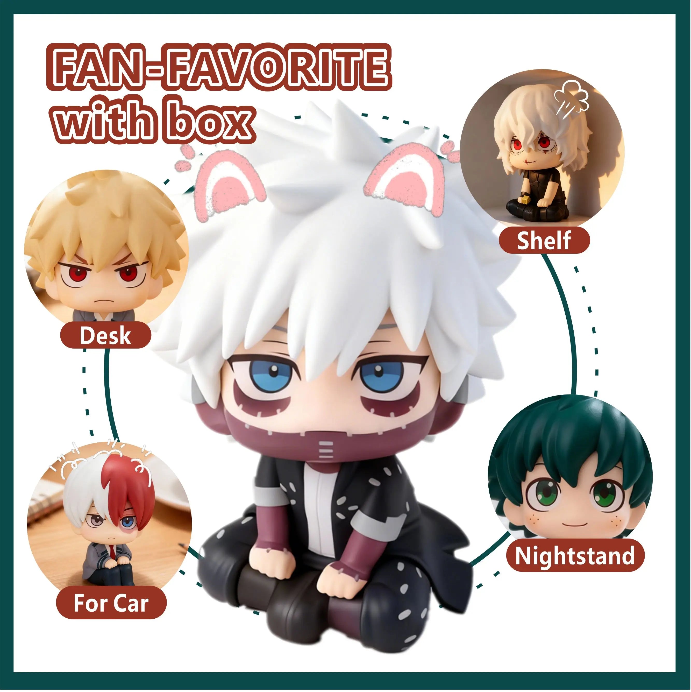 MHA Chibi Figurine Set