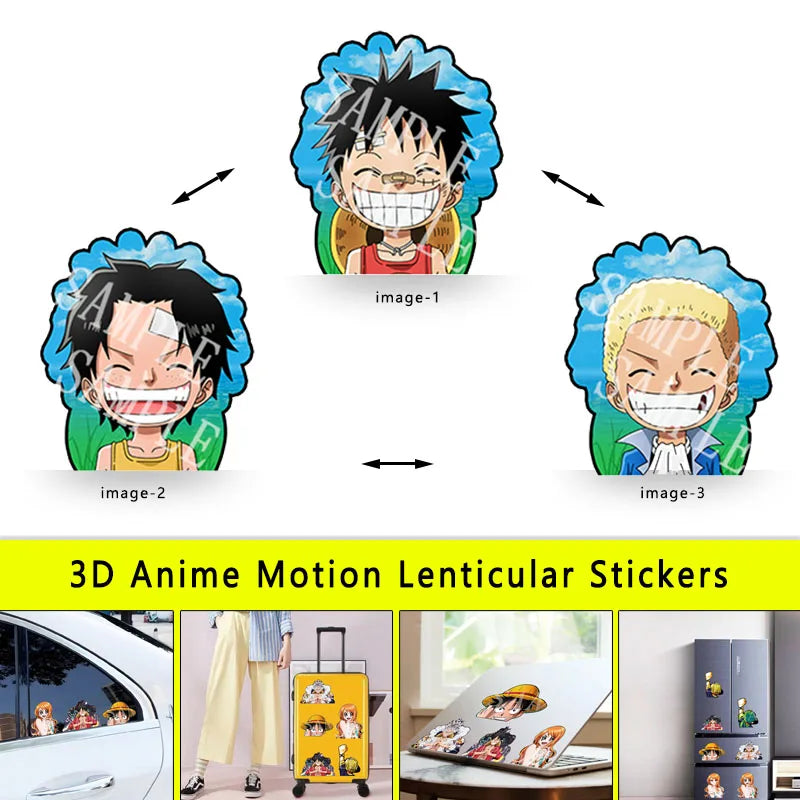 One Piece 3D Stickers