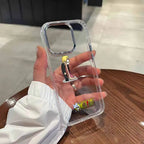 One Piece Transparent Silicone iPhone Funny Case