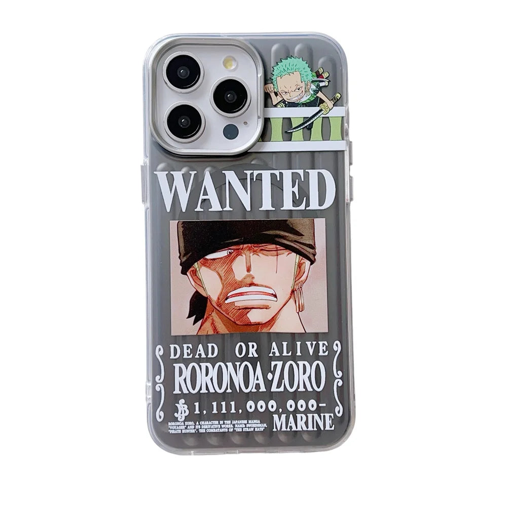 Luffy Zoro Wanted Case
