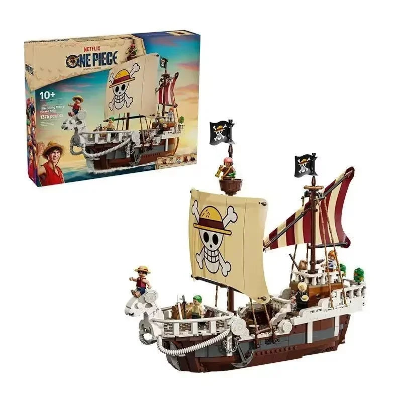 One Piece Going Merry Pirate Ship Building Blocks