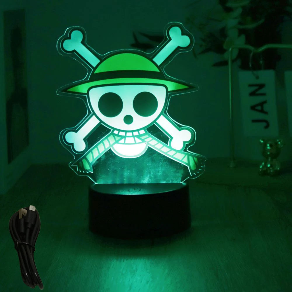 One Piece 3D LED