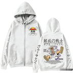 One Piece Zipper Hoodie