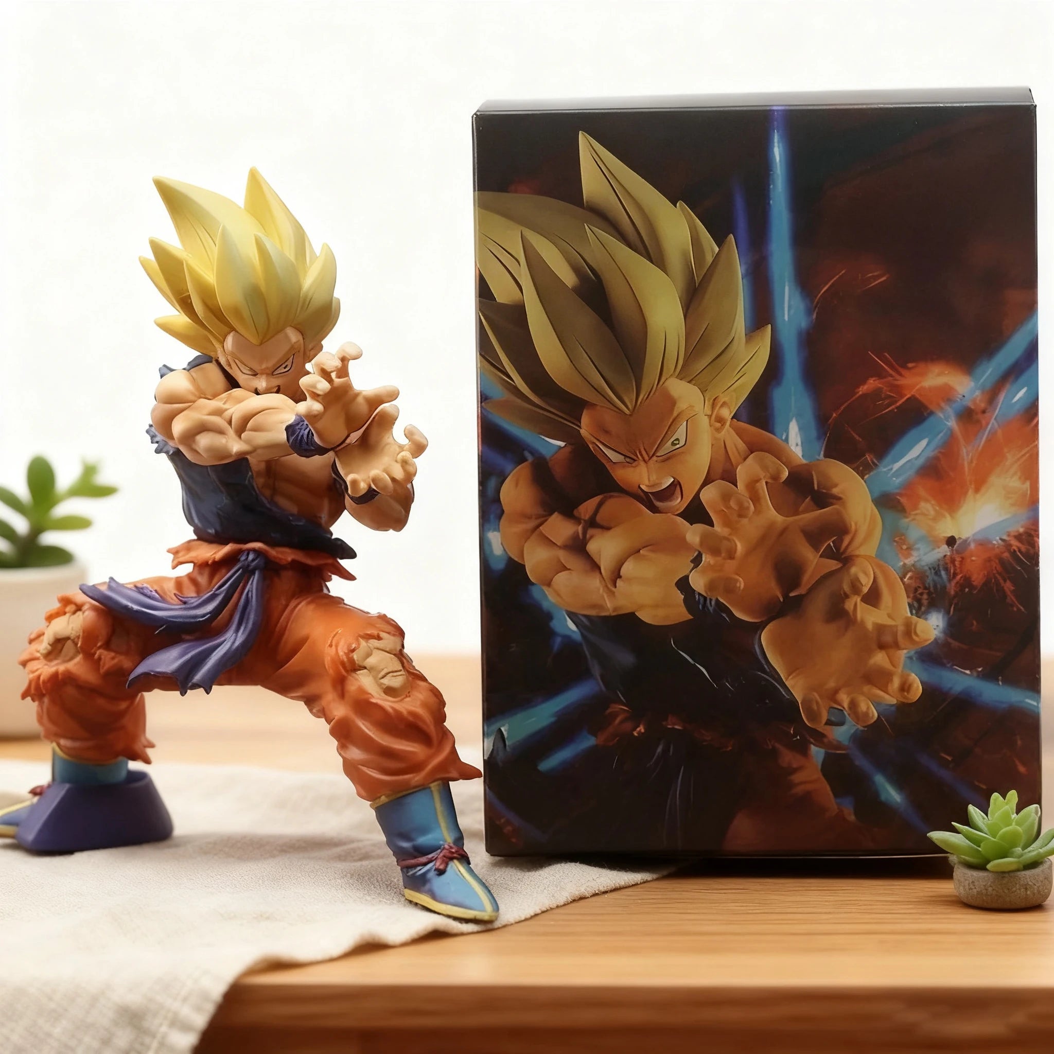Battle Damaged Goku Figure