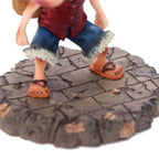 Punched Luffy Figure