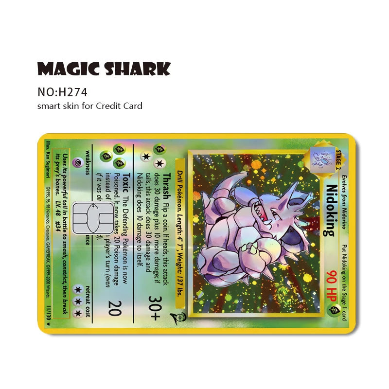 Pokemon Holographic Card Skin