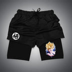 All Animes 2-in-1 Gym Shorts
