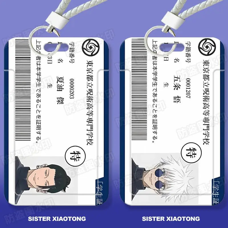 JJK Card Keychain