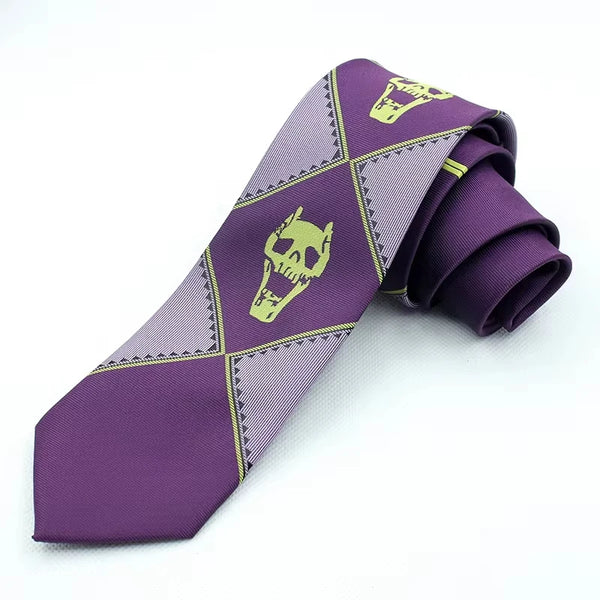 JJBA Kira Yoshikage Cosplay Necktie