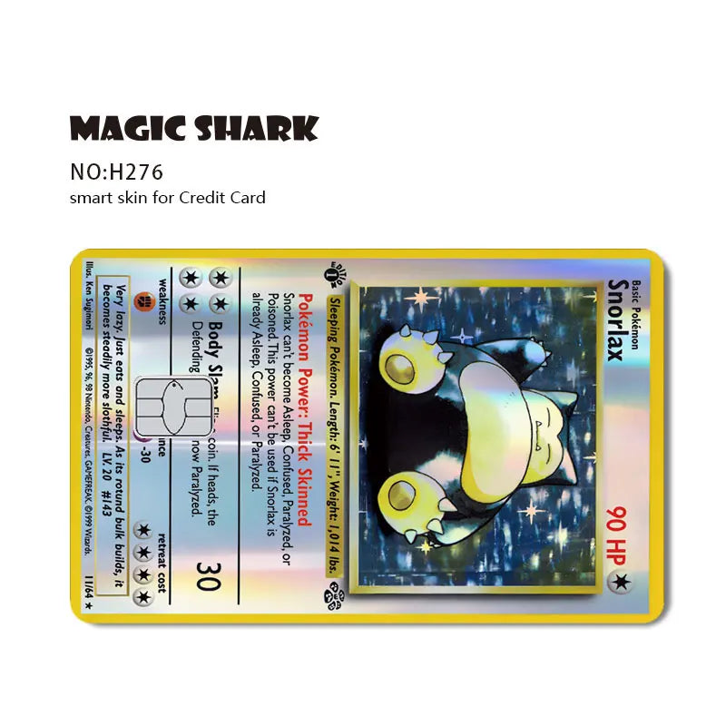Pokemon Holographic Card Skin