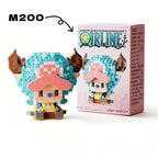 One Piece Sun God Nika Luffy Micro Building Block Set