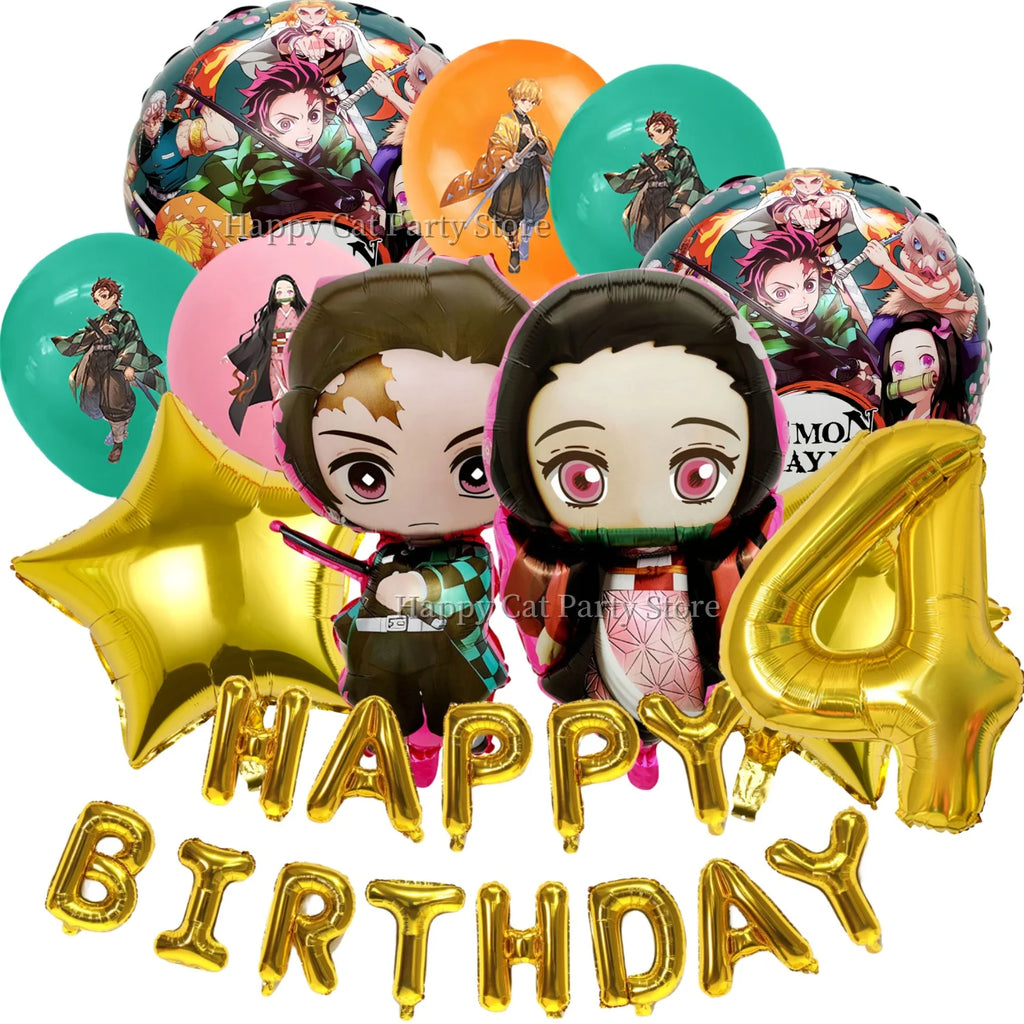 Demon Slayer Balloon Set
