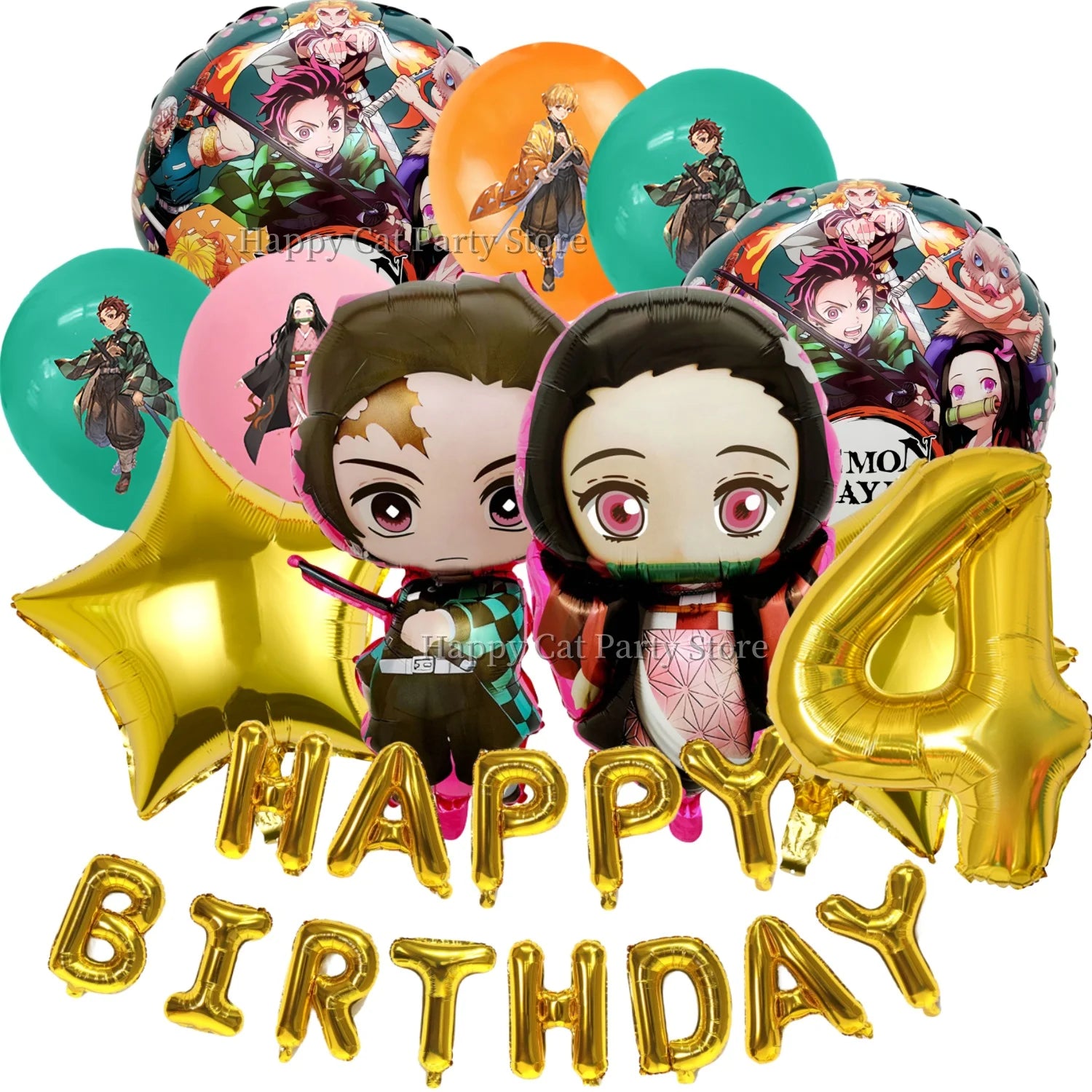 Demon Slayer Balloon Set