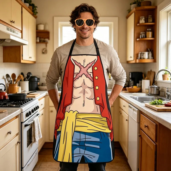Luffy Kitchen Apron