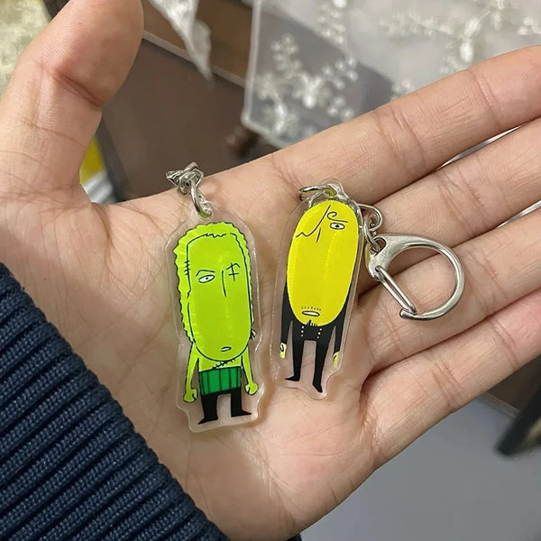 Zoro & Sanji Acrylic Keychain