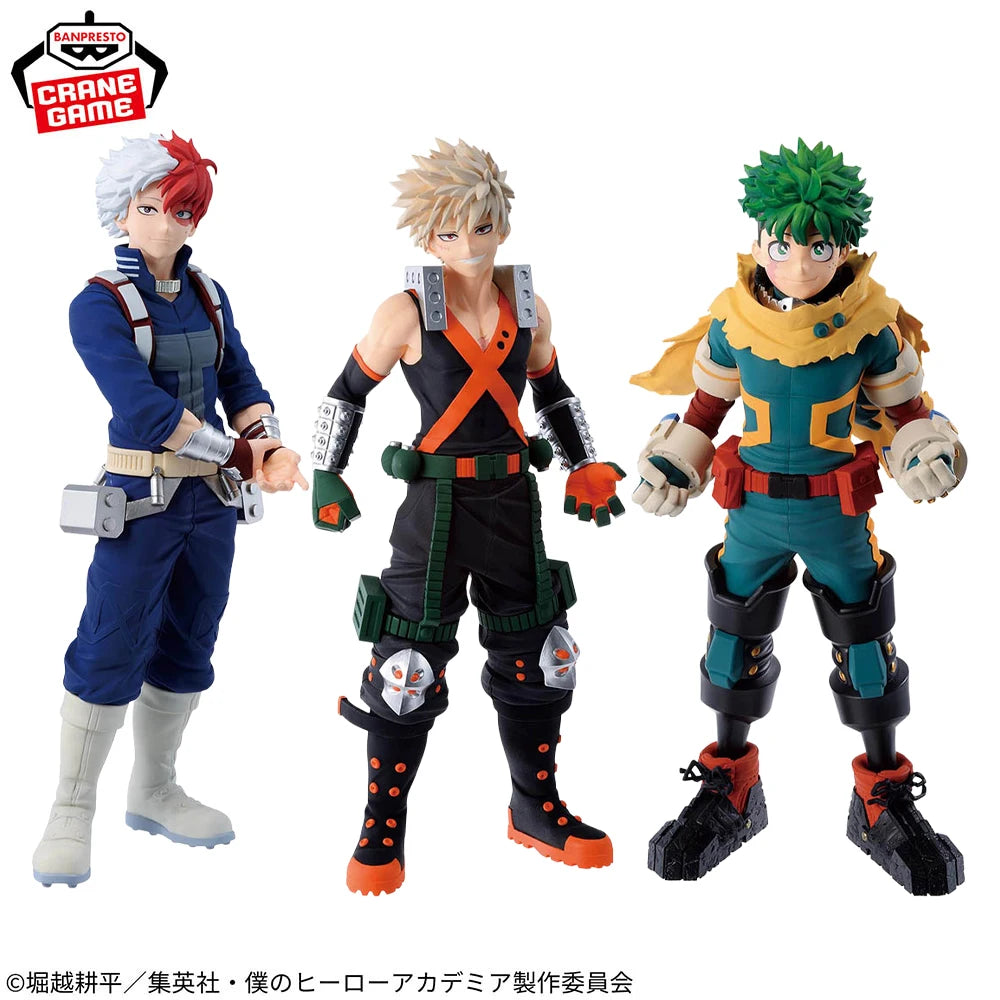 MHA Deku, Bakugo & Todoroki 22cm Anime Figures