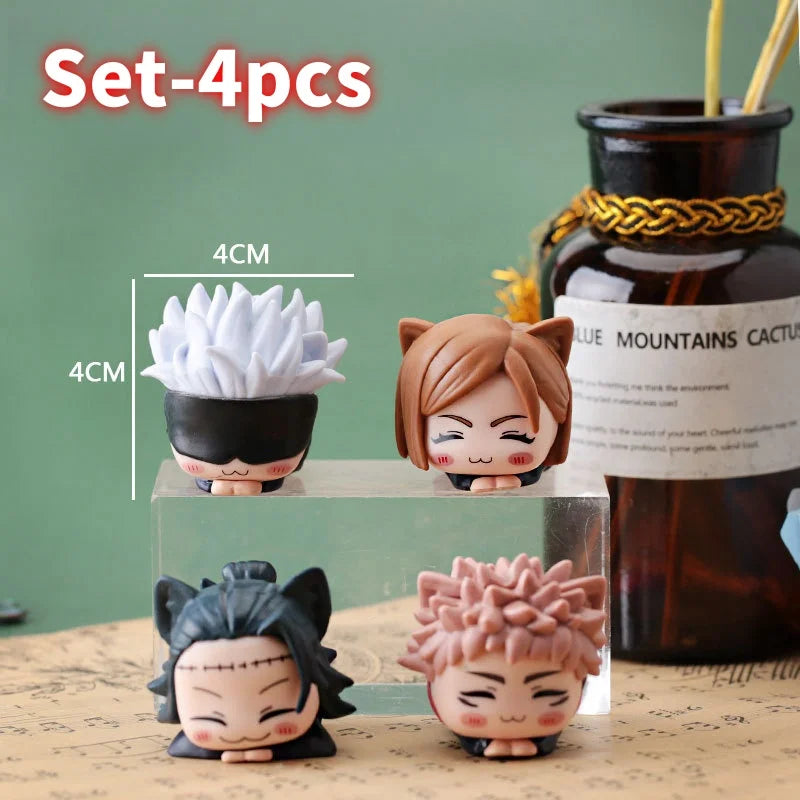 Jujutsu Kaisen Kawaii Cat Figure Set