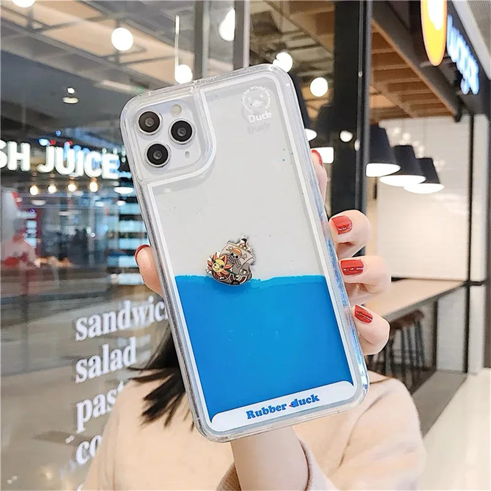 One Piece Quicksand Phone Case