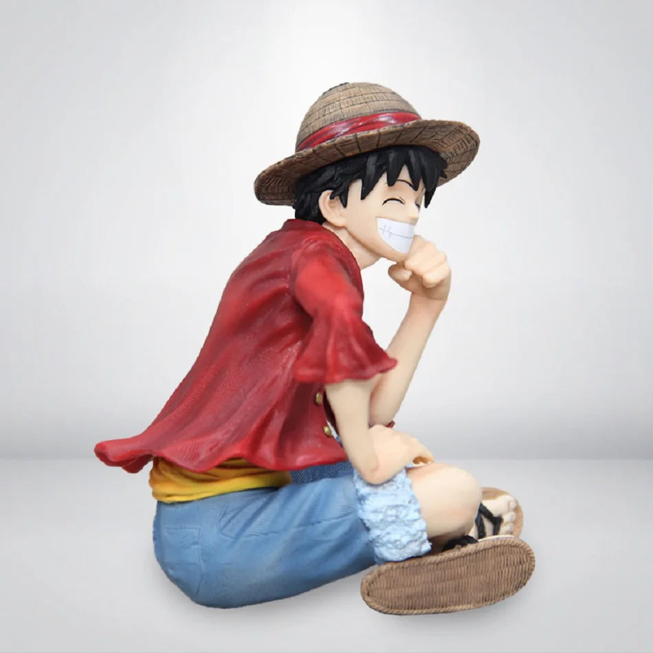 Sitting Smiling Luffy Figure