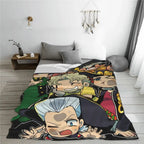 JoJo Anime Throw Blanket