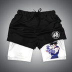 All Animes 2-in-1 Gym Shorts