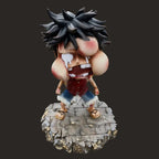Punched Luffy Figure