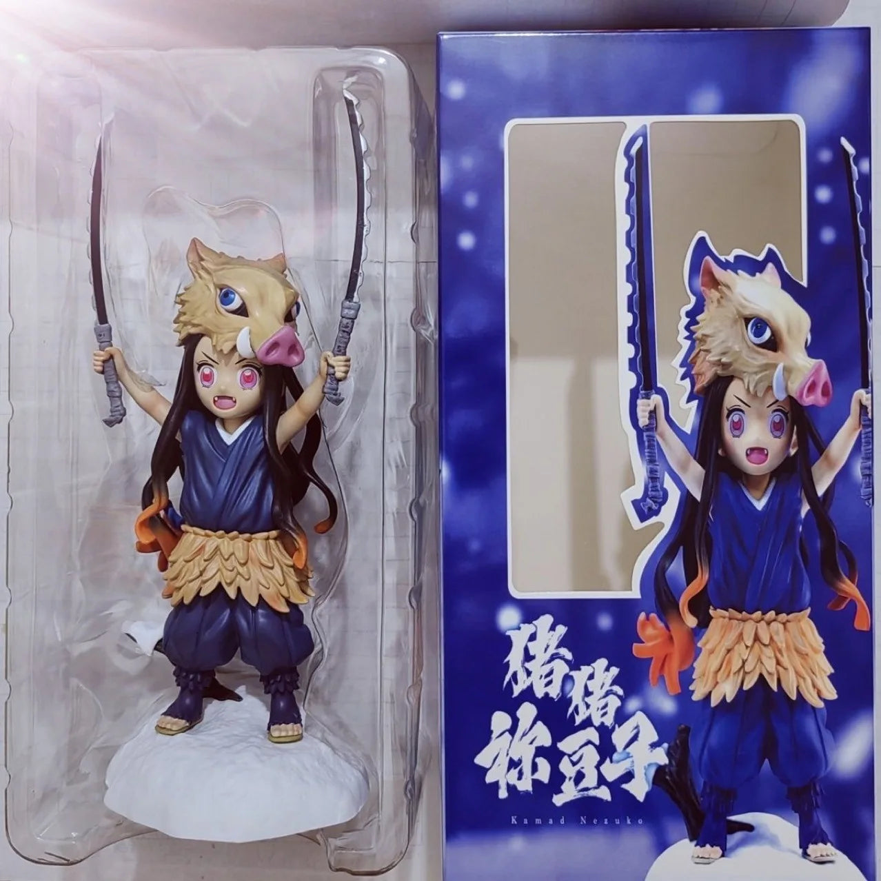 Nezuko Inosuke Cos Figure