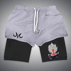 All Animes 2-in-1 Gym Shorts
