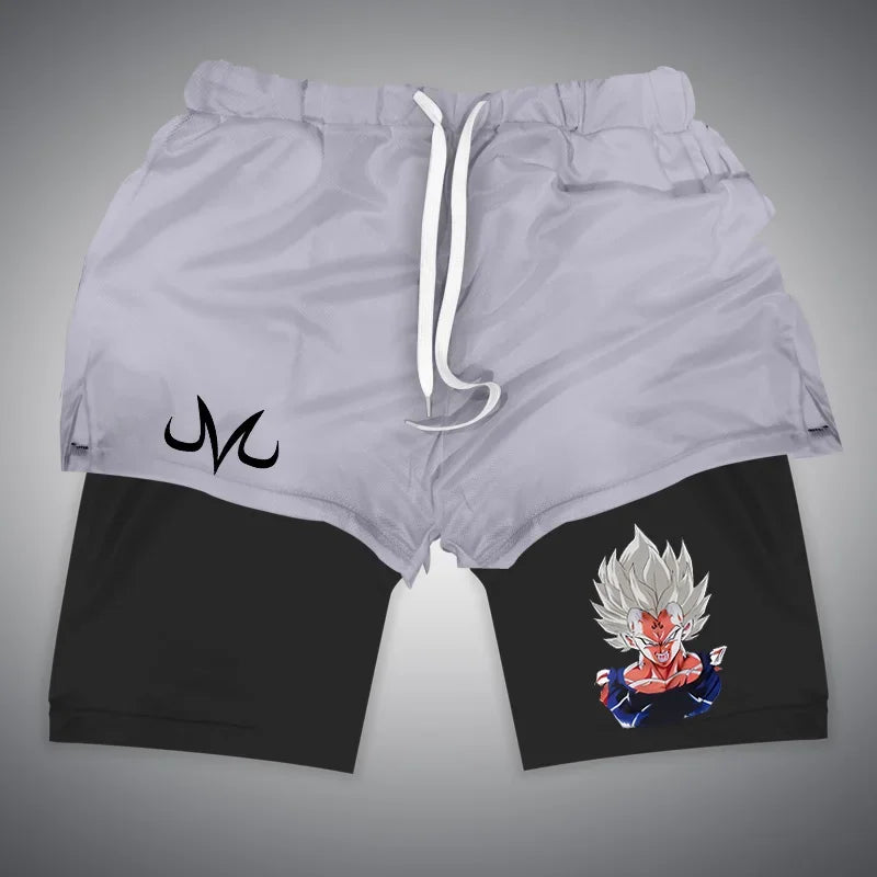 All Animes 2-in-1 Gym Shorts