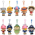 One Piece Plush Keychain