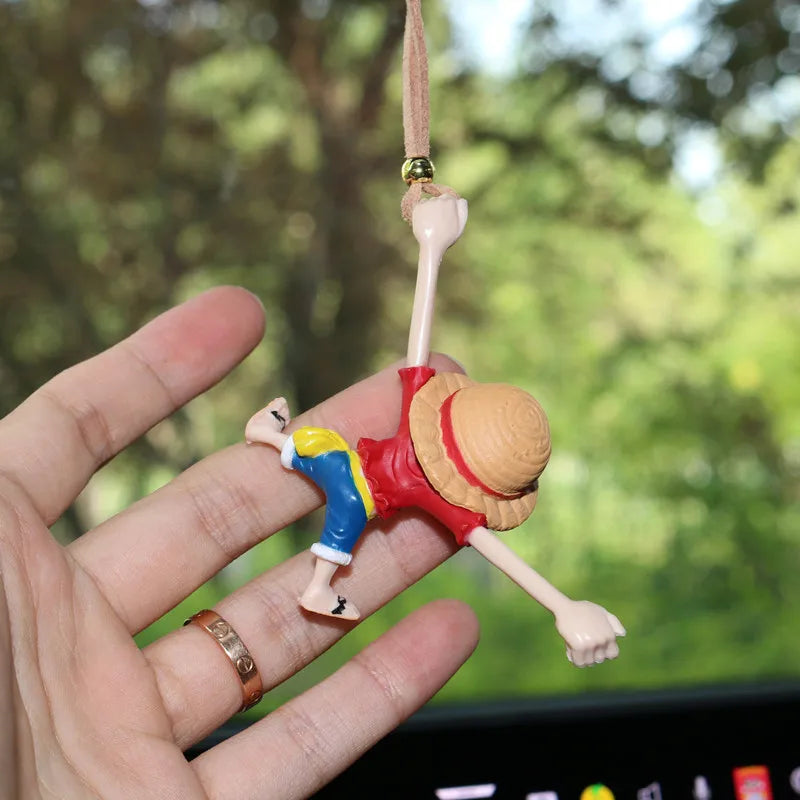 Luffy Kawaii Car Rearview Mirror Pendant