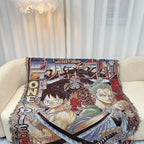 Anime Cotton Throw Blanket