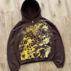 JJBA Harajuku Zip-Up Hoodie
