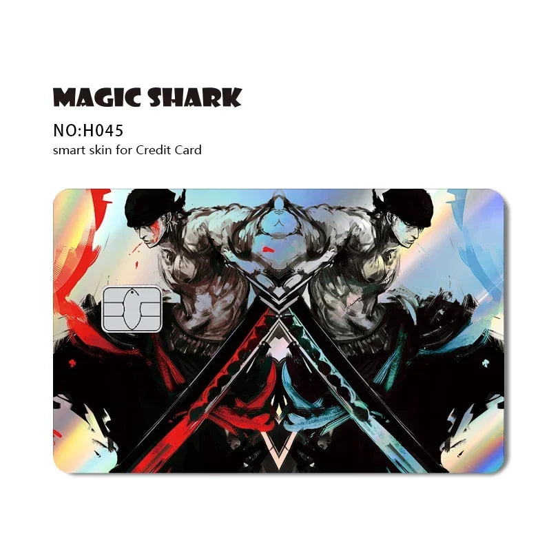 One Piece Holographic Card Stickers