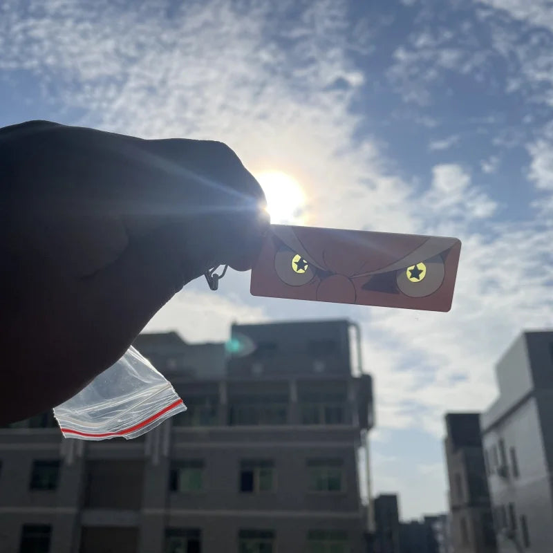 One Piece Acrylic Shining Eyes Keychain