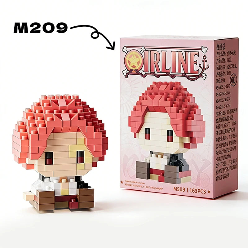 One Piece Sun God Nika Luffy Micro Building Block Set