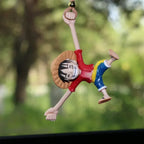 Luffy Kawaii Car Rearview Mirror Pendant