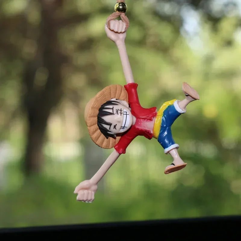 Luffy Kawaii Car Rearview Mirror Pendant