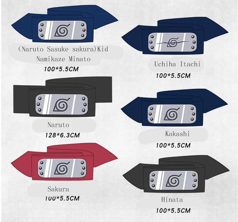 Naruto Cosplay Ninja Headband